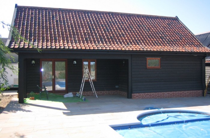Summer House and Pool Room
