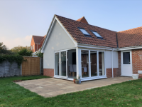 Vaulted ceiling extension