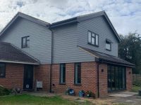Part two storey / part single storey extension